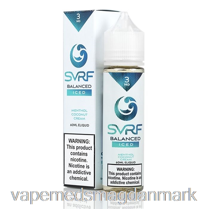 Vape Juice Iced Balanceret - Svrf E-væske - 60ml 6mg